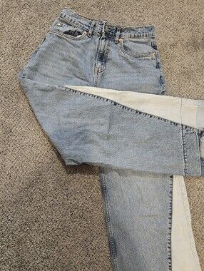 Levi High-Waist Straight Leg Jeans Girls Size 16